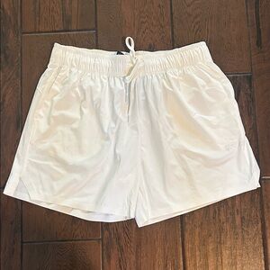 UFC White Athletic Shorts for Women